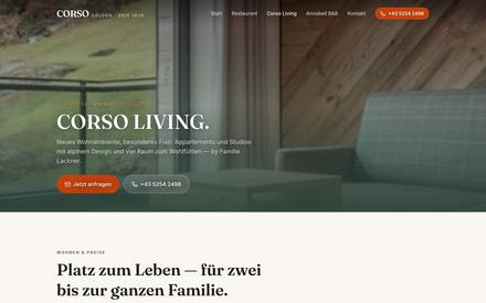CORSO Sölden — Corso Living page